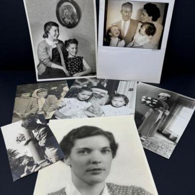 A Collection of Vintage Family Portraits	