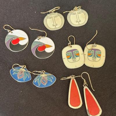 Vintage Laurel Burch Earrings