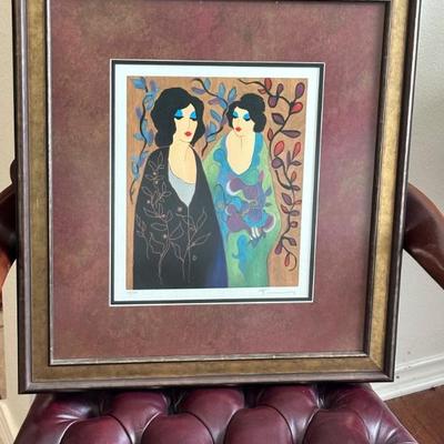 Itzchakw Tarkay Signed Serigraph Limited Edition, Only 300 made!  