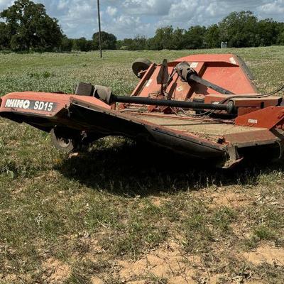 Rhino 15' Batwing shredder 