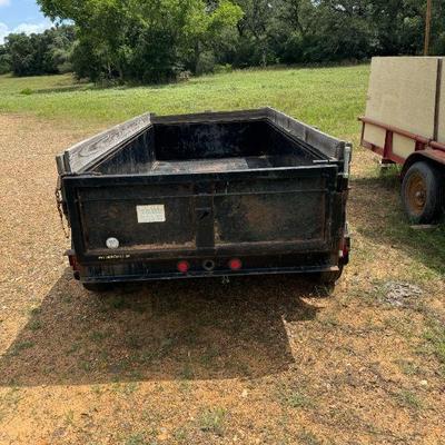 Big Tex Dump trailer