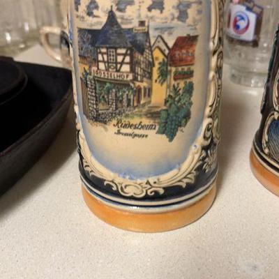 German beer stein