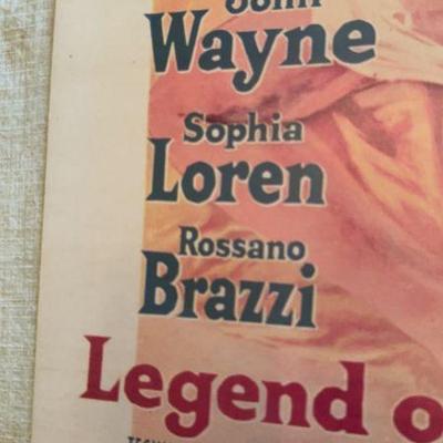 John Wayne movie poster