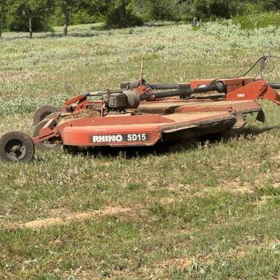 Rhino 15' Batwing shredder 