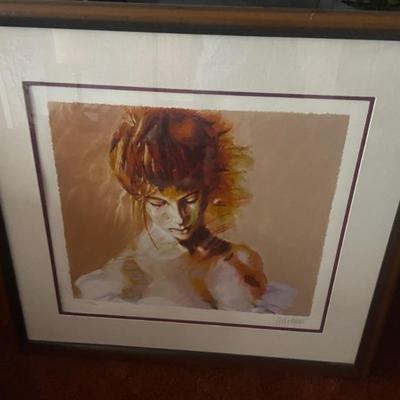 ALDO LOUNGO SERIGRAPHS SIGNED & NUMBERED.
