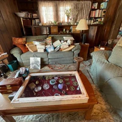 ART GLASS, COSTUME JEWELRY, AND INTERESTING COLLECTIBLES...
