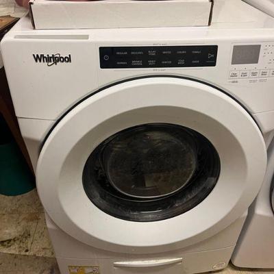 Whirlpool HiE front load washer