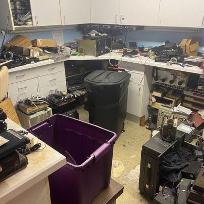 Radio Room, select items will be brought up to garage