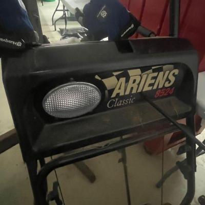 24" snowblower barely; used
