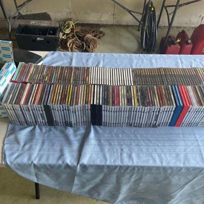 CDs from broadcast studio
