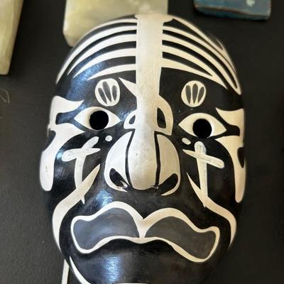Hand carved Balinese Topeng Dance Mask Indonesia 