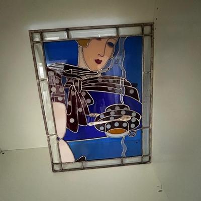 Stain glass panel