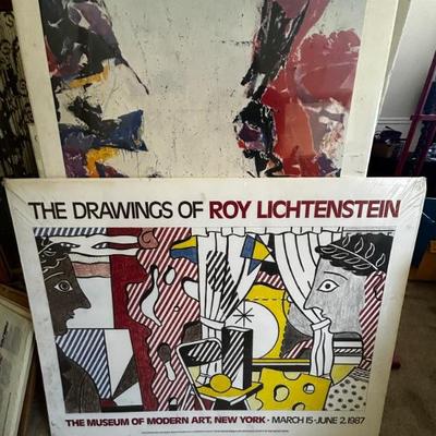 The Drawings of Roy Lichtenstein Poster 