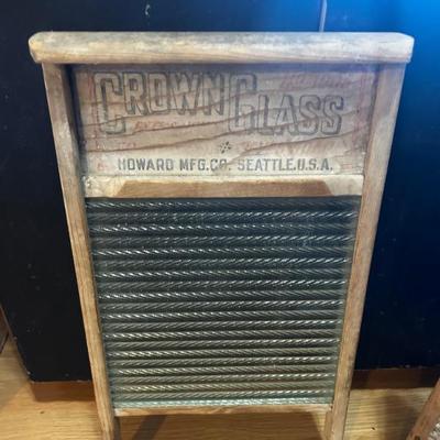 Antique washboards