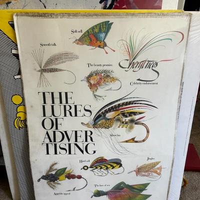 The Lures of Advertising Poster