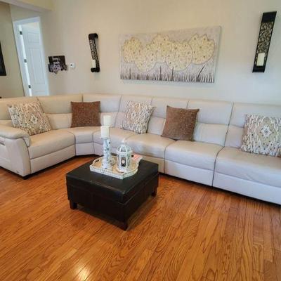 Natuzzi sectional 