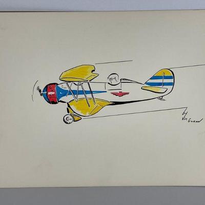 Jim Glenn Airplane Art