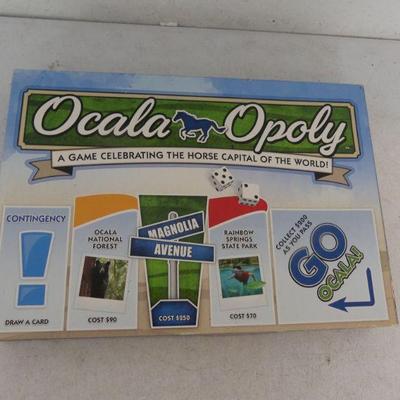 Vintage Late for the Sky Ocala-Opoly Game