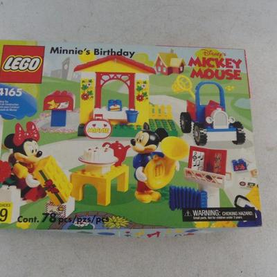 Vintage 2000 Disney/Lego Minnie's Birthday Party Set #4165 - New in Box