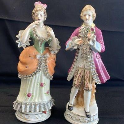 Vintage Orion Victorian Couple * Occupied Japan
