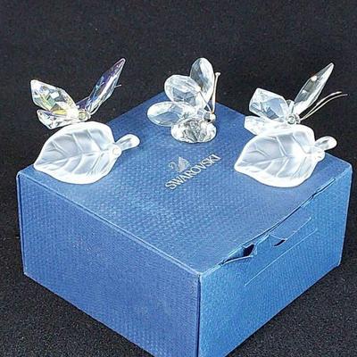 Swarovski Crystal Butterflies (3)
