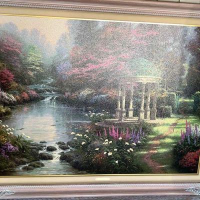 Thomas Kincaide “Garden of Prayer” * Limited Edition
