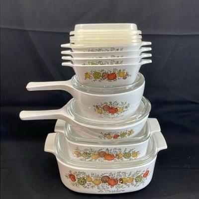 Corningware LaMarjolaine Casserole Dishes
