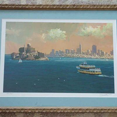 Signed & Numbered Framed Art By Alexander Chen
