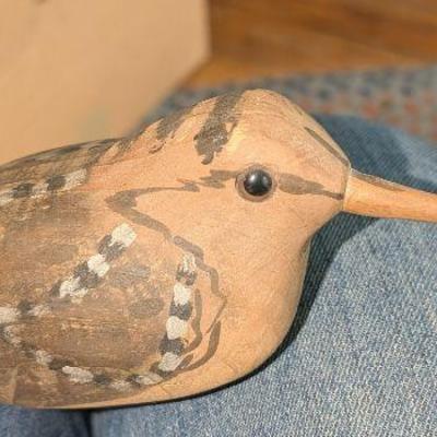 WEK woodcock carving