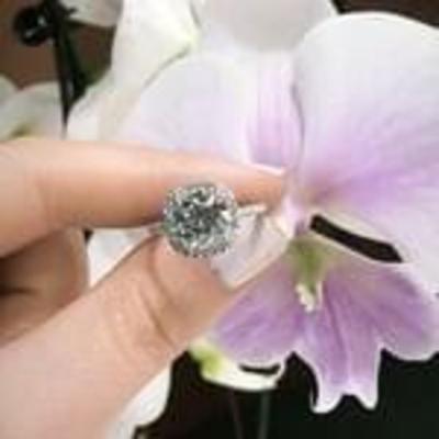 Diamond and Gold Rings