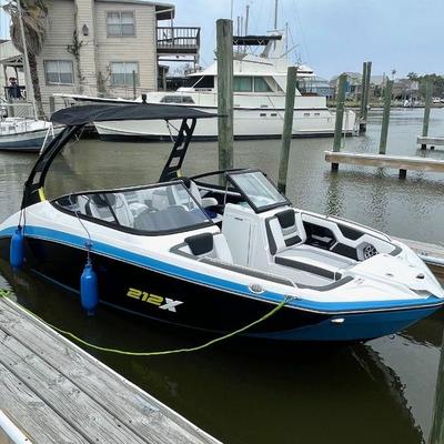 22 feet SeaDoo Wakeboard Boat, 2022 with only 25 hours. 