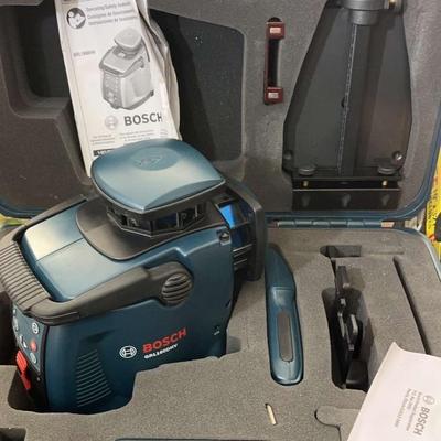 GRL 160 DHV self leveling dual axis Rotary Lazer like new!