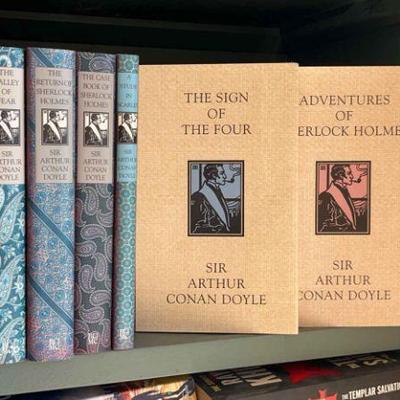 Sir Arthur Conan Doyle 9 Books * Sherlock Holmes, Last Bow, Valley Of Fear
