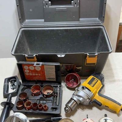 Dewalt Hole Saw * Wider-Krieg Hole Saw Bits * Case Included * Accessories