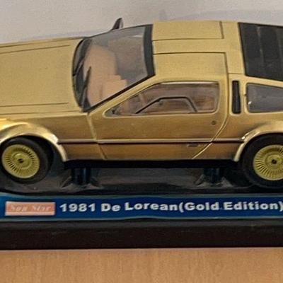1981 Gold Edition De Lorean

