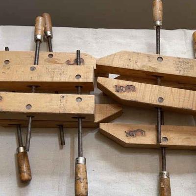 Wooden clamps