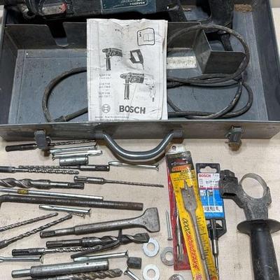 Bosch Rotary Hammer * Container And Accessories Included