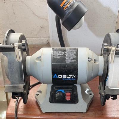 Delta Shopmaster 8" Variable Speed Grinder * Dual Wheel * GR450* Works!
