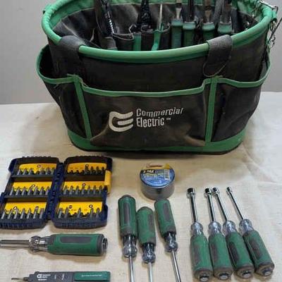 Commercial Electric Tools with Tool Bag