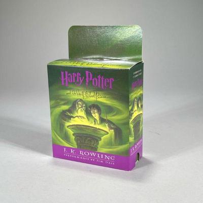 HARRY POTTER AUDIOBOOK | Harry Potter and the Half-Blood Prince audiobook performance by Jim Dale, on CD with slip case. - l. 5.25 x h. 6...