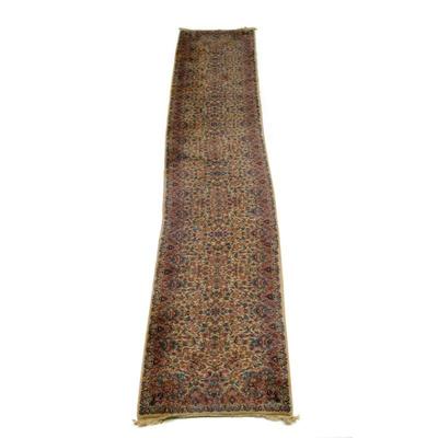 KARASTAN VINTAGE KIRMAN RUNNER | l. 17-2 x w. 2-10 ft

