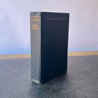 LEONARDO THE FLORENTINE BY RACHEL ANNAND TAYLOR | HARD COVER. - l. 7 x w. 9-1/2 in

