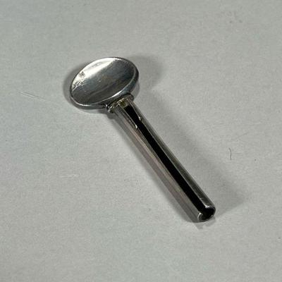 TIFFANY STERLING SILVER TOOTHPASTE ROLLER | Only for the truly blue-blooded! A Tiffany & Co. sterling silver toothpaste tube roller,...