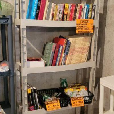 More Books and Shelfs