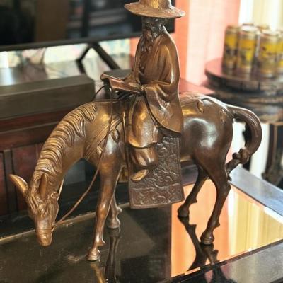 Bronzed Chinese Traveler 