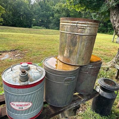 Metal Storage Containers & Gas Cans