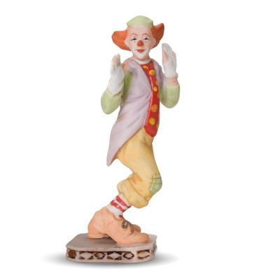 Vintage Willitts Designs Porcelain Clown Figurine Signed By Mary Kern