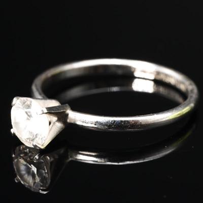 Lind 925 Sterling Silver Solitaire Gemstone Ring