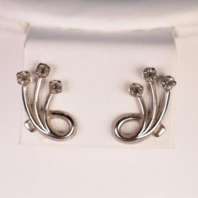 Triple Strand Earrings