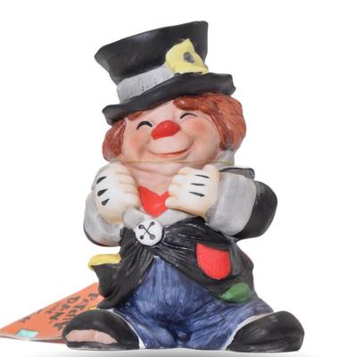 Vintage "Patchy Dan The Match Man" Figurine By Beth Barton